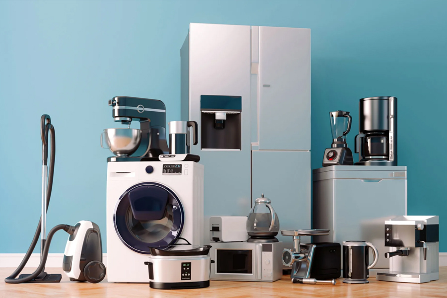 Ventilationsudstyr og husholdningsapparater